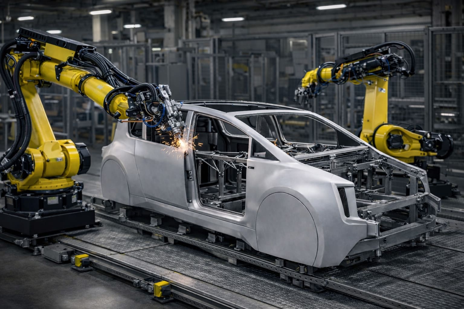 Engineering schematic of the ARX monolithic chassis